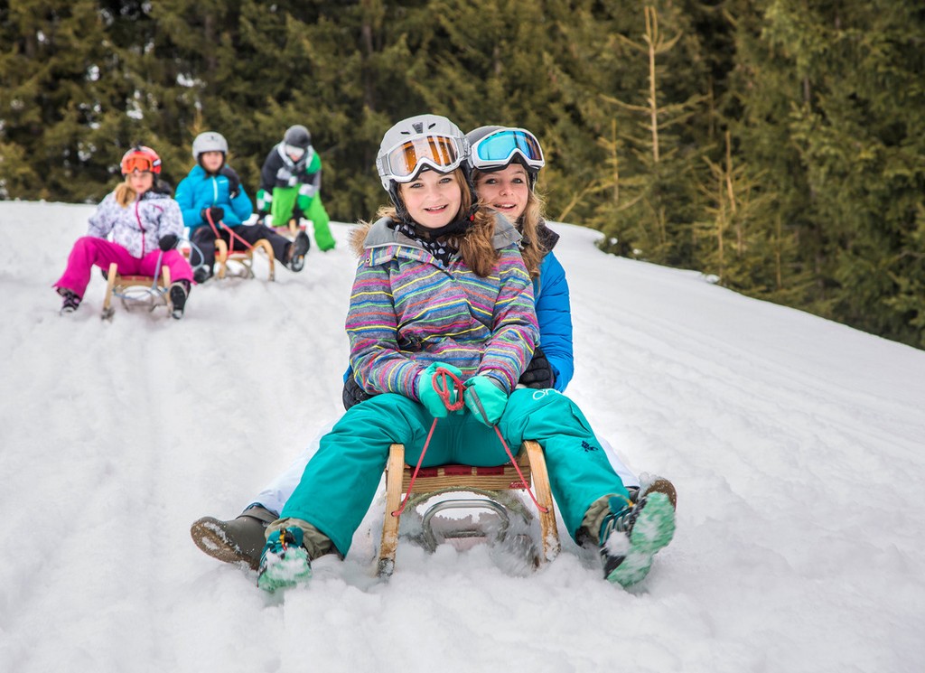 Tobogganing